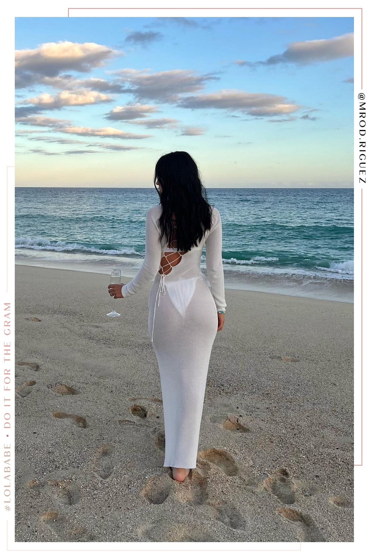 Main Event Knit Maxi Dress - White